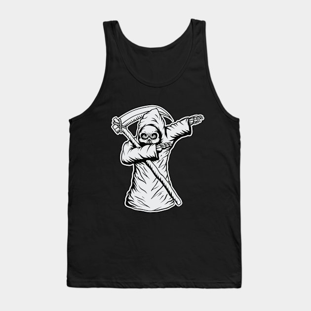 Grim reaper dabbing Tank Top by Norzeatic